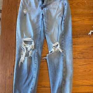 KanCan Light Blue Denim Ankle Length Jeans